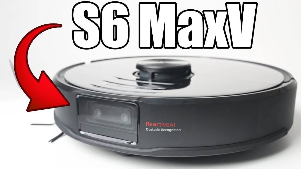 Roborock S6 MaxV A Powerful and Intelligent Robot Vacuum